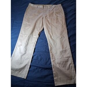 Bonobos Pants Men's Size 36x30 Beige Wednesday Dress Pant Slim Slightly Tapered